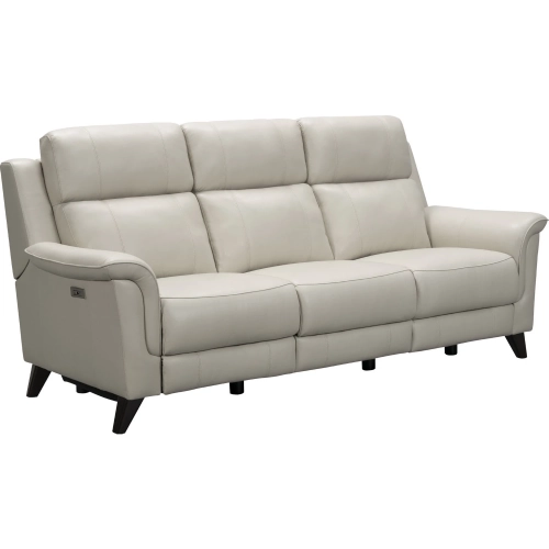 Kester Power Reclining Sofa in Laurel Cream Leather